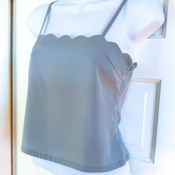 Petite Studio Scalloped 90's Style Tank - Picture 2 of 6